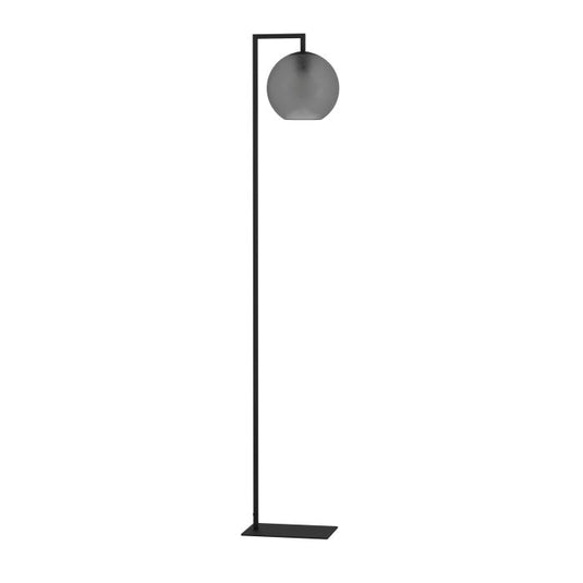 ARANGONA Candeeiro de Pé EGLO - Design Moderno com Vidro Cinzento Mate