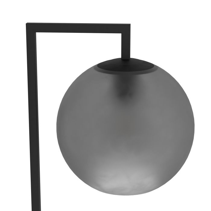 Load image into Gallery viewer, ARANGONA Candeeiro de Pé EGLO - Design Moderno com Vidro Cinzento Mate
