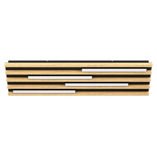 Plafon de Teto com LED e Madeira Natural MARREIRA EGLO