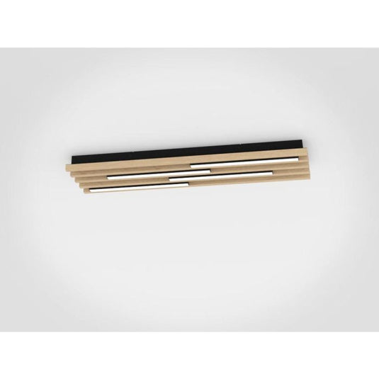 Plafon de Teto com LED e Madeira Natural MARREIRA EGLO