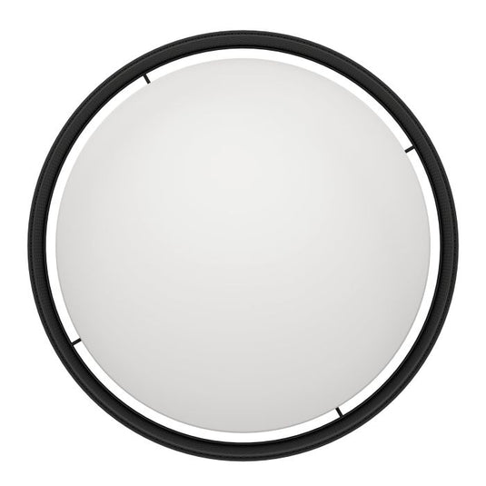 Candeeiro de teto LED com abajur metálico em rede preta LUPPINERIA EGLO