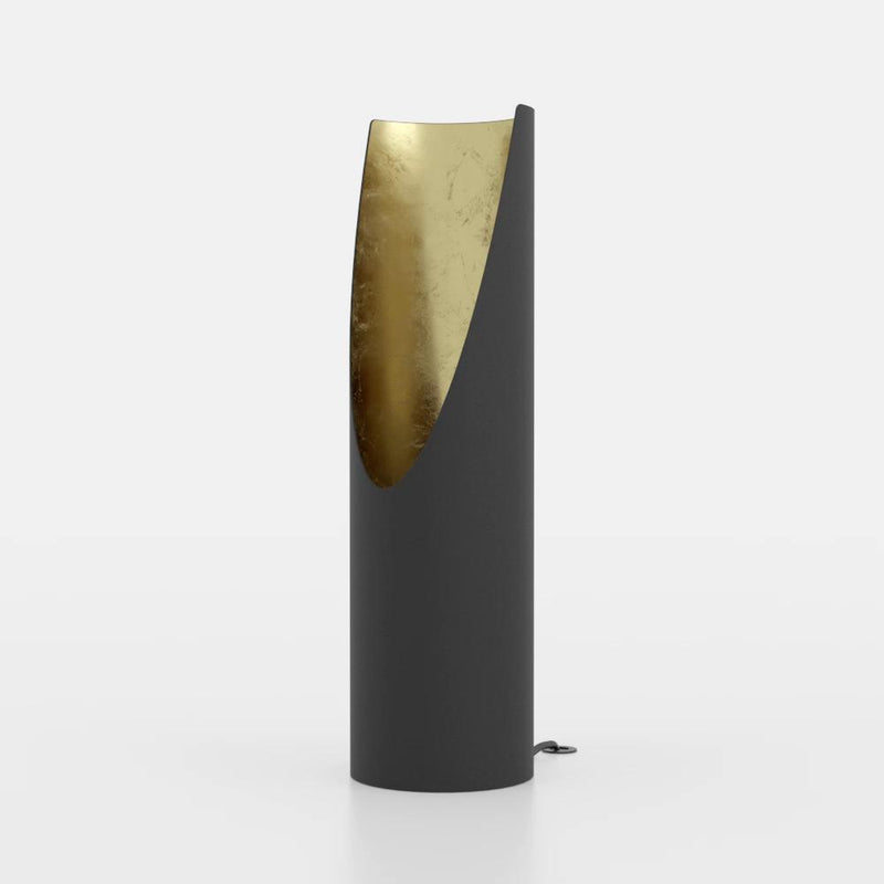 Load image into Gallery viewer, Candeeiro de Mesa LED com Corpo em Aço Preto e Folha de Ouro PREBONE EGLO
