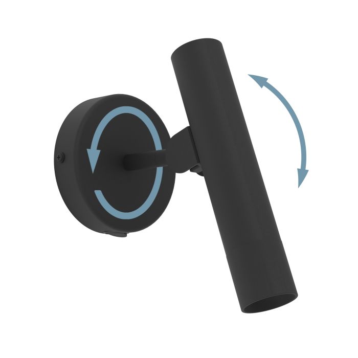 Chargez l'image dans la visionneuse de la galerie, Aplique LED de Parede com Luz Ajustável ALMUDAINA EGLO
