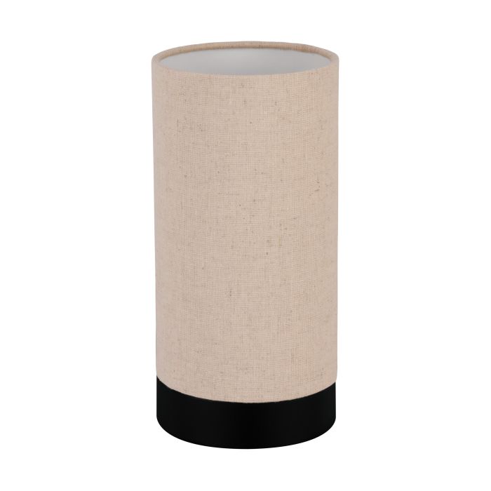 Cargue la imagen en el visor de la galería, Candeeiro de Mesa com Abat-jour de Linho Natural FENIGLIA EGLO
