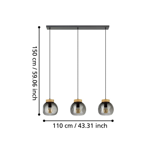 Candeeiro de teto MAGACELA 390318 - Eglo