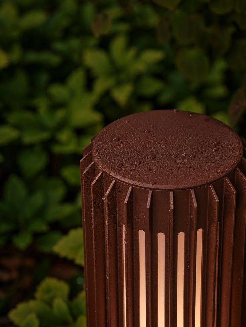 Load image into Gallery viewer, Garden light Seaside brown metallic ALUDRA NORDLUX
