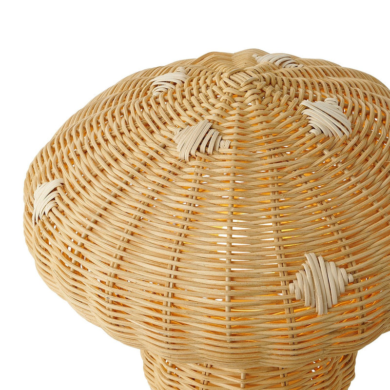 Chargez l'image dans la visionneuse de la galerie, Candeeiro de Mesa Pequeno em Rattan Allie NORDLUX
