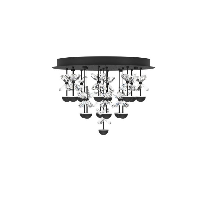 Load image into Gallery viewer, Candeeiro de teto em metal preto com vidro transparente PIANOPOLI 2 EGLO
