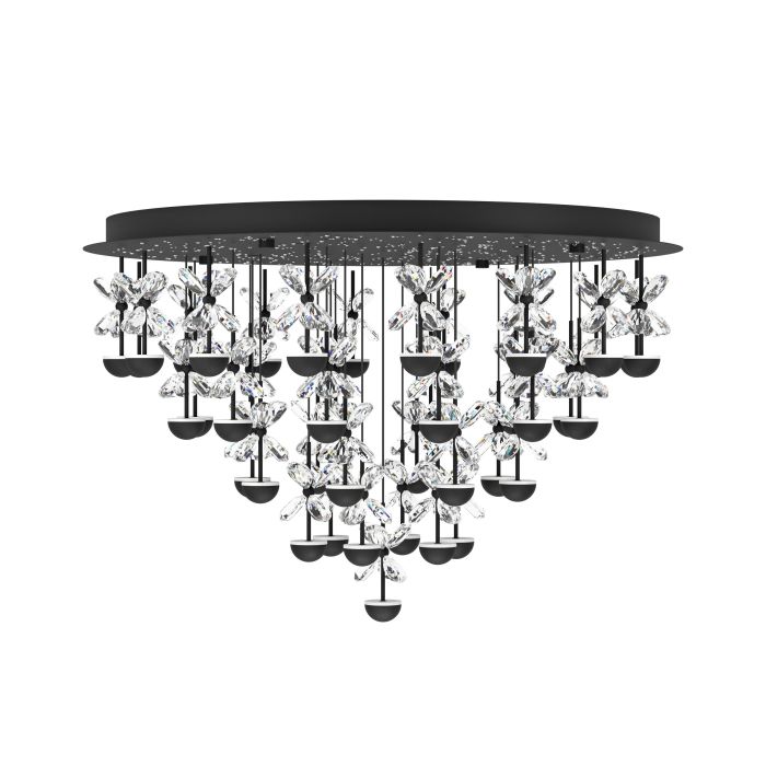 Load image into Gallery viewer, Candeeiro de teto com 10 LEDs e vidro decorativo PIANOPOLI 2 EGLO
