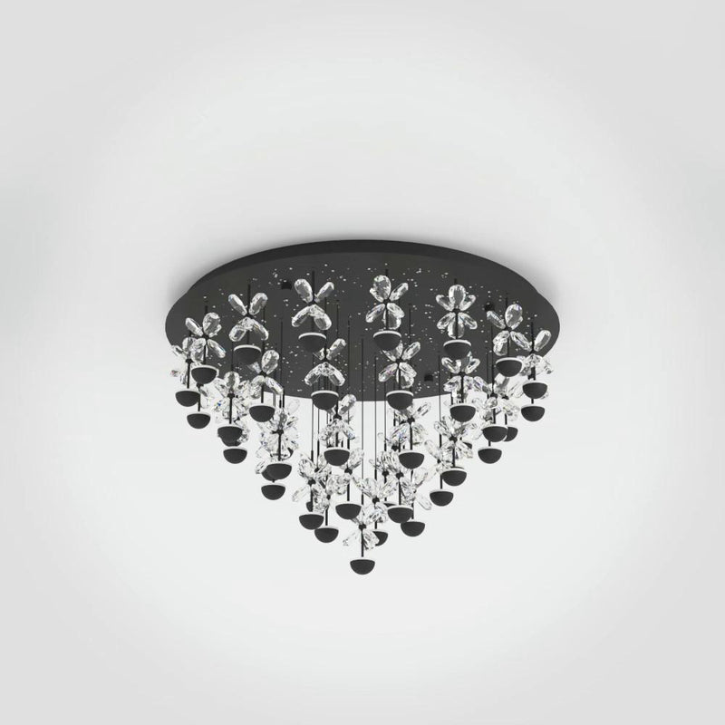 Load image into Gallery viewer, Candeeiro de teto com 10 LEDs e vidro decorativo PIANOPOLI 2 EGLO
