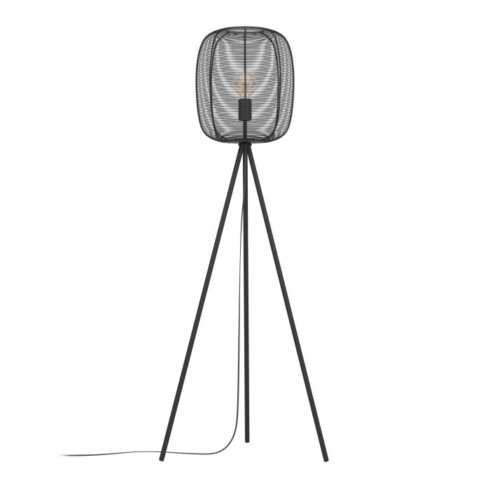 Load image into Gallery viewer, RINROE Candeeiro de Pé EGLO - Design Industrial com Efeito Luz e Sombra
