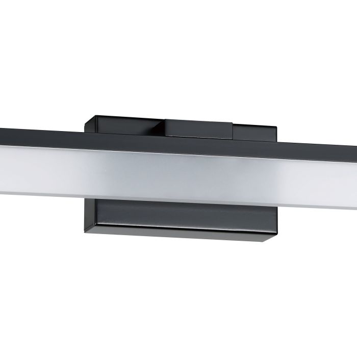 Carregue imagem no visualizador da galeriaAplique de Parede LED para Espelho Preto PALMITAL EGLO
