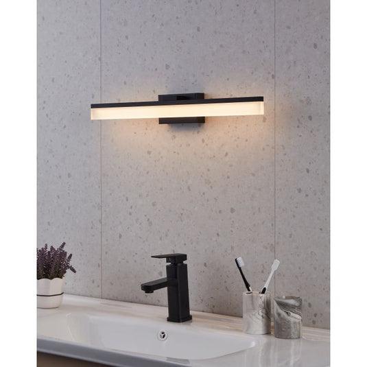 Aplique de Parede LED para Espelho Preto PALMITAL EGLO