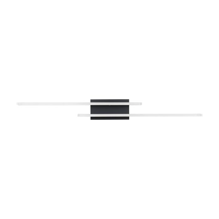 Load image into Gallery viewer, Plafon LED de Teto Preto com Luz Branca Quente PALMITAL EGLO
