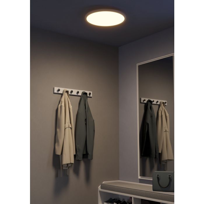 Carregue imagem no visualizador da galeriaCandeeiro de teto LED branco SARSINA-Z EGLO
