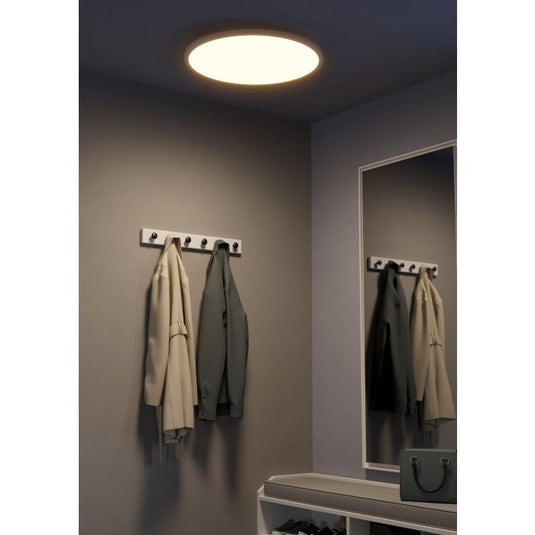 Candeeiro de teto LED redondo branco SARSINA-Z EGLO