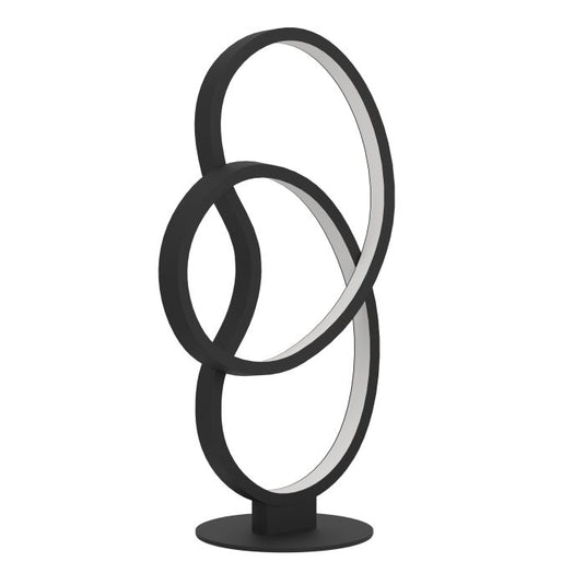 Candeeiro de Mesa com LED e Estrutura em Alumínio Preto GIANELLA EGLO