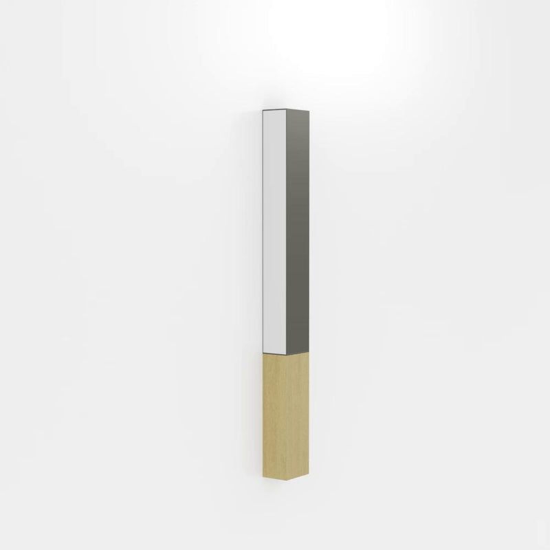 Load image into Gallery viewer, Aplique de Parede LED com Metal Preto e Base em Madeira TUDONS EGLO
