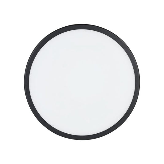 Candeeiro de Teto LED com Vidro Fosco e Anéis Metálicos PALERMO EGLO