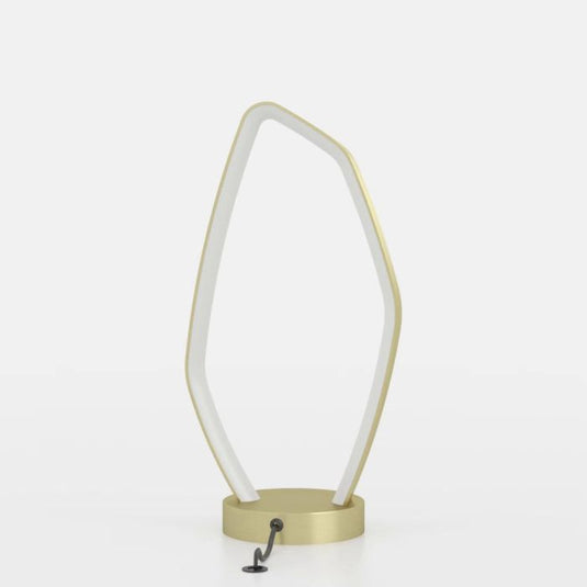 Candeeiro de Mesa LED em Latão Escovado VALLEROSA EGLO