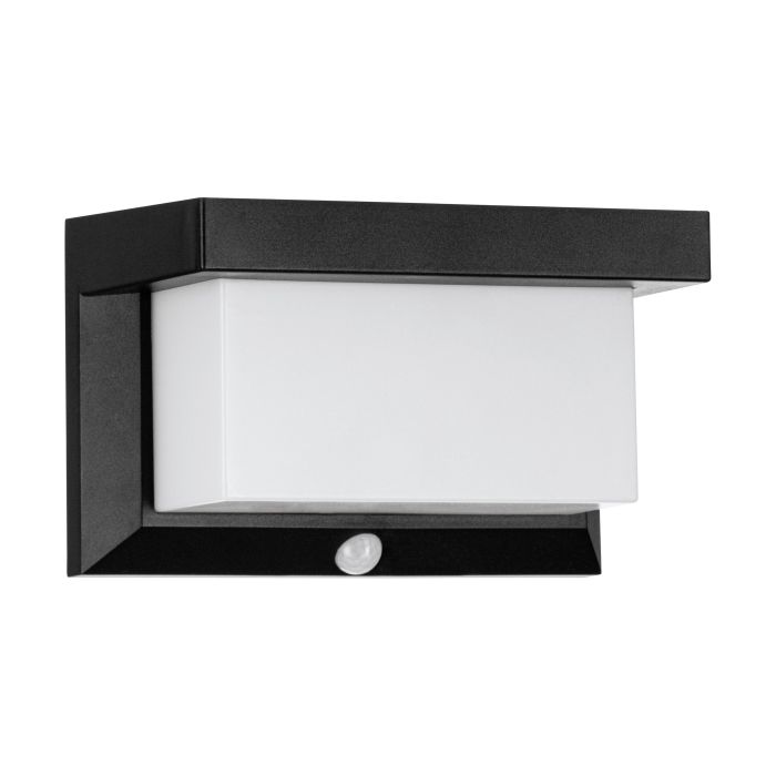 Load image into Gallery viewer, Candeeiro solar de parede preto e branco UTRERA EGLO
