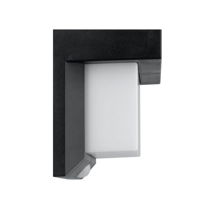 Load image into Gallery viewer, Candeeiro solar de parede preto e branco UTRERA EGLO
