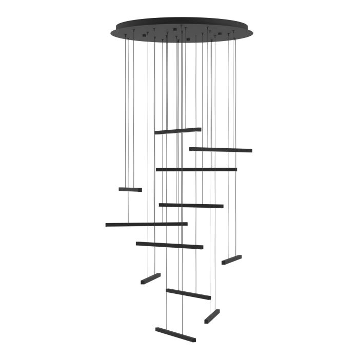 Load image into Gallery viewer, Candeeiro de teto pendente LED com doze hastes LINDOZA EGLO

