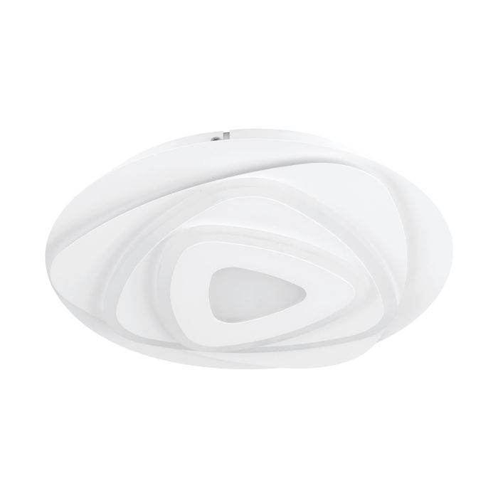 Load image into Gallery viewer, Candeeiro de teto LED branco com design orgânico PALAGIANO EGLO

