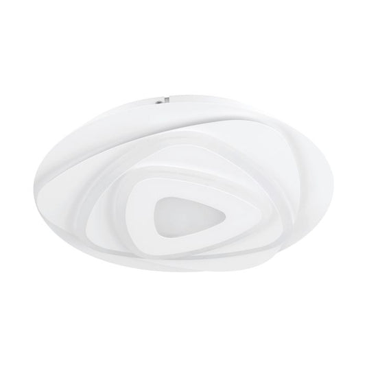 Candeeiro de teto LED branco com design orgânico PALAGIANO EGLO