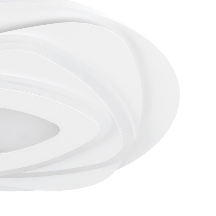 Load image into Gallery viewer, Candeeiro de teto LED branco com design orgânico PALAGIANO EGLO
