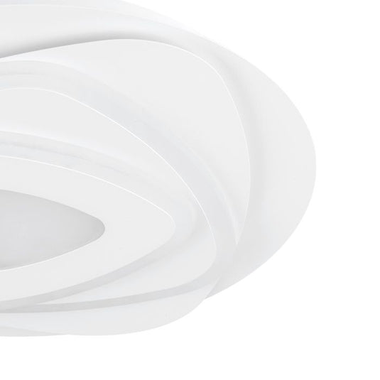 Candeeiro de teto LED branco com design orgânico PALAGIANO EGLO