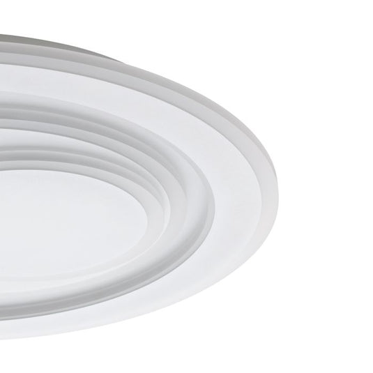 Candeeiro de teto LED redondo branco PALAGIANO EGLO