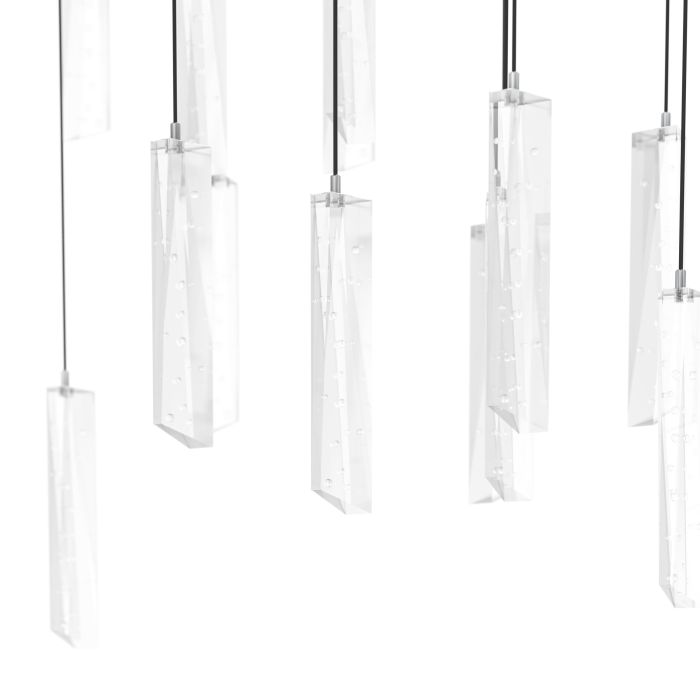 Load image into Gallery viewer, Candeeiro de teto LED com vidros lapidados e efeito cristal SARDENARA EGLO
