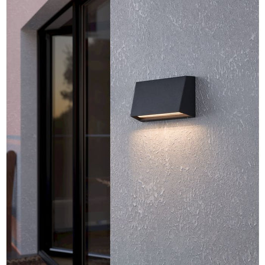 Aplique de Parede Exterior LED com Luz Ajustável SPONGANO EGLO