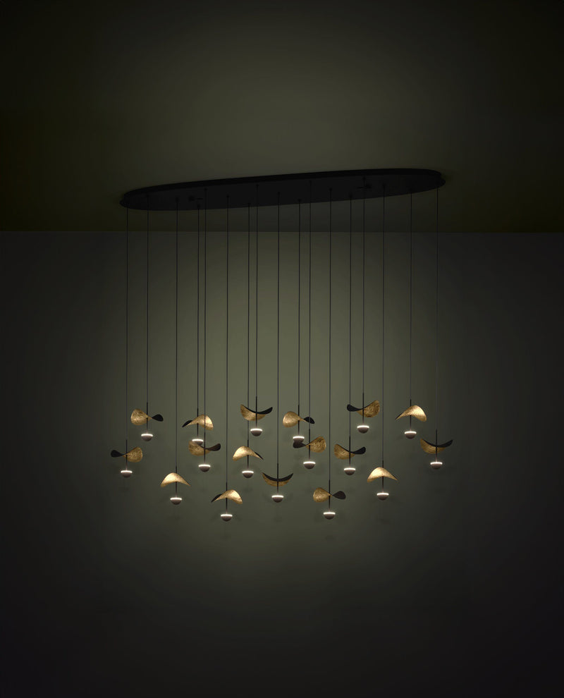 Cargue la imagen en el visor de la galería, Candeeiro de teto luxuoso, Dracera - Eglo
