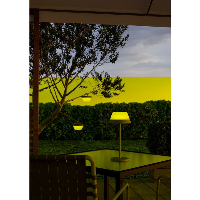 Load image into Gallery viewer, Candeeiro de Mesa com LED RGBW e Bateria MEGGIANO EGLO
