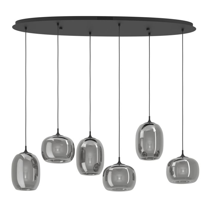 Chargez l'image dans la visionneuse de la galerie, Candeeiro de teto com LED regulável e controlo remoto LARVA EGLO
