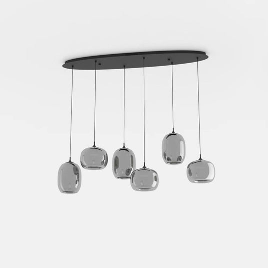 Candeeiro de teto com LED regulável e controlo remoto LARVA EGLO