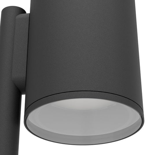 Candeeiro de pé exterior preto com base GU10 IZZALINI EGLO
