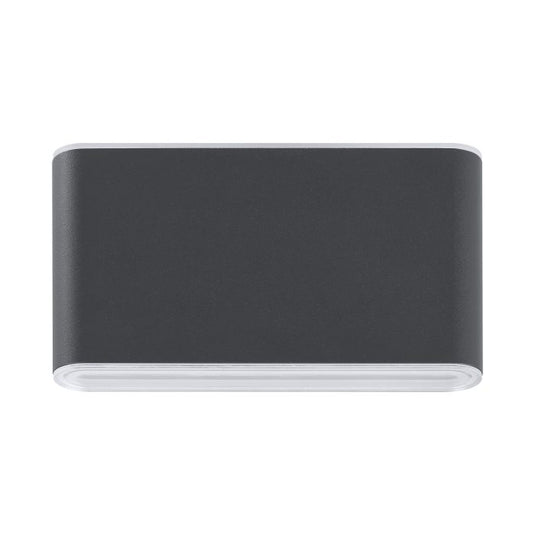 Aplique de Parede Exterior Antracite com LED e CCT GRUTTI EGLO