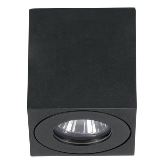 Candeeiro de teto exterior preto quadrado TORRECOLA EGLO
