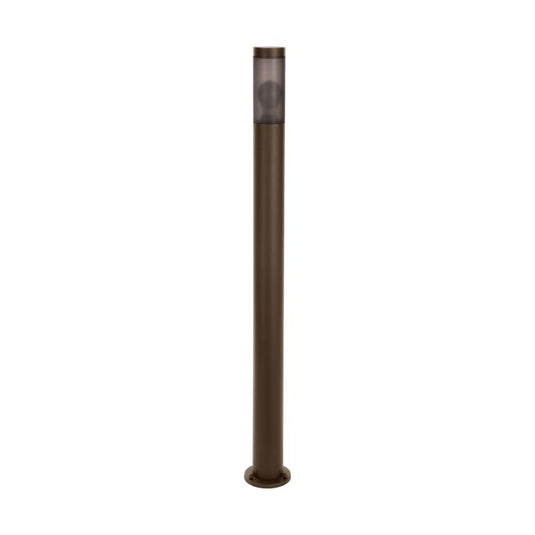 Candeeiro de pé exterior com sensor de movimento castanho ferrugem HELSINKI EGLO