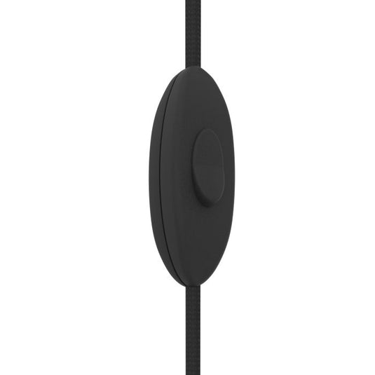 Candeeiro de Teto PINETINA com Base Preta e Cabo 3m - Design Moderno