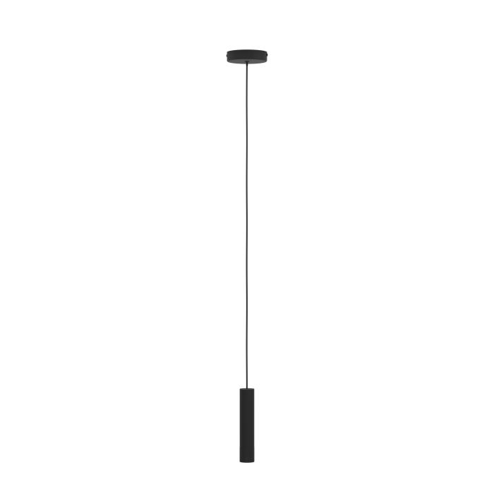 Cargue la imagen en el visor de la galería, ALMUDAINA Candeeiro de Teto Suspenso LED em Aço Preto 110cm
