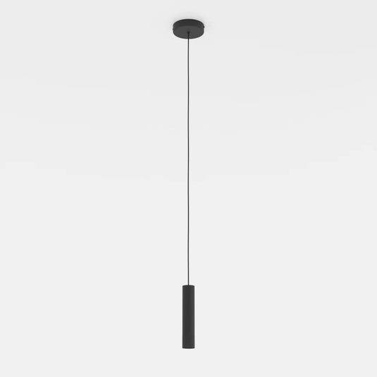 ALMUDAINA Candeeiro de Teto Suspenso LED em Aço Preto 110cm