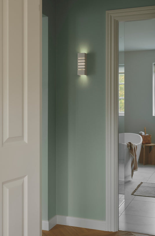Aplique de Parede Minimalista Branco LANCIO SQUARE NORDLUX