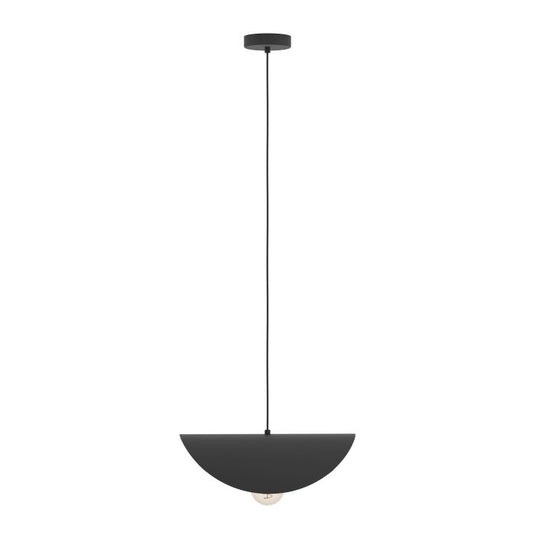 SACEDA Candeeiro de Teto Suspenso Preto e Dourado 41 cm