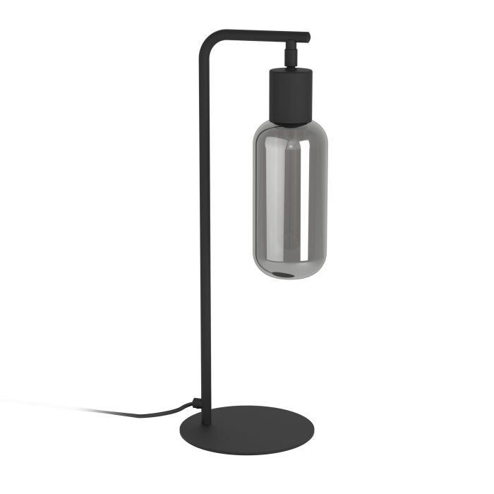 Chargez l'image dans la visionneuse de la galerie, Candeeiro de Mesa com Vidro Cinza Translúcido MAIONE EGLO
