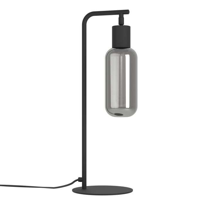 Chargez l'image dans la visionneuse de la galerie, Candeeiro de Mesa com Vidro Cinza Translúcido MAIONE EGLO
