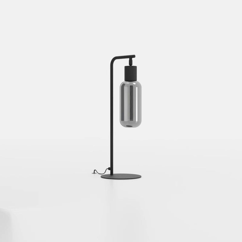Chargez l'image dans la visionneuse de la galerie, Candeeiro de Mesa com Vidro Cinza Translúcido MAIONE EGLO

